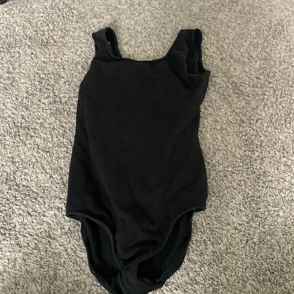 black dance leotard - Picture 1 of 1